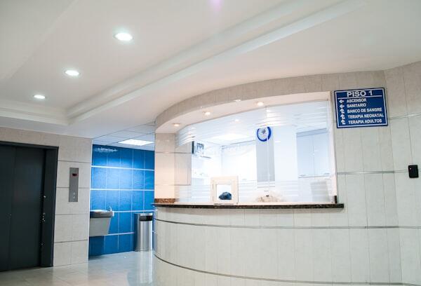 Healthcare facility with comprehensive security coverage