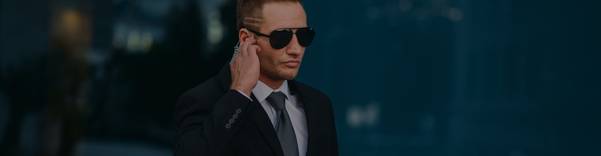 Executive protection detail providing secure transportation