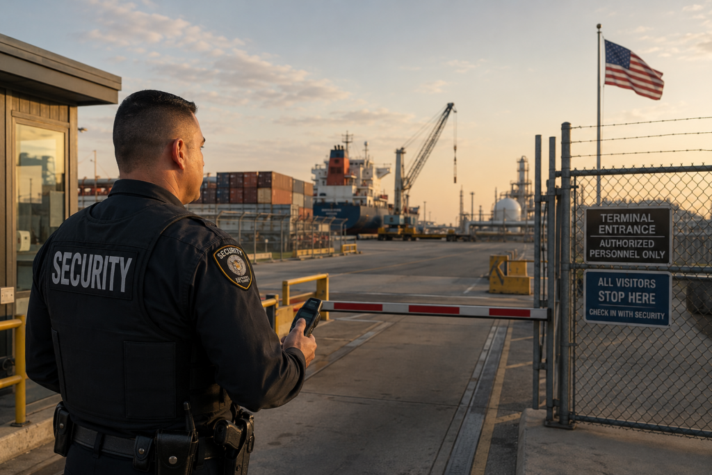 Golden-Hour Security at the Port